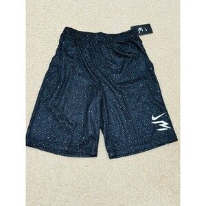 NWT Nike Sportswear 3Brand Big Kids' Boys'Black Printed Shorts Sz XL /13-15 Yrs